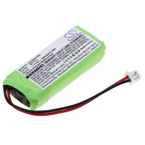 Dogtra AE562438P6H AE602048P6H BP74T2 Battery Replacement for 1900S & 1902S Transmitters - 1