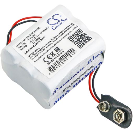 Vingcard DL-26 EBDL-26 HTL-26 Battery Replacement for 12 1200 - 1