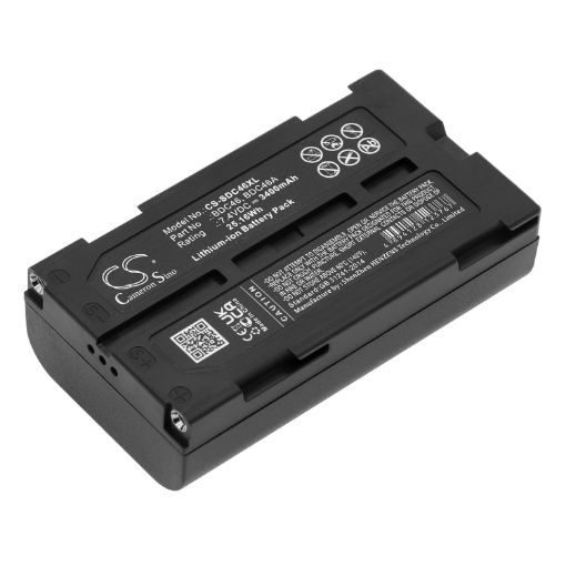 Picture of Battery Replacement Sokkia 40200040 7380-46 BDC46 BDC-46 BDC46A BDC-46A BDC46B BDC-46B BDC-46C SDL30 for a SET300 DL30