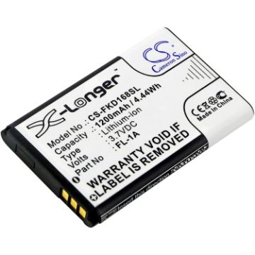 Fukuda FL-1A Battery Replacement for EK-168G EK-268G - 1