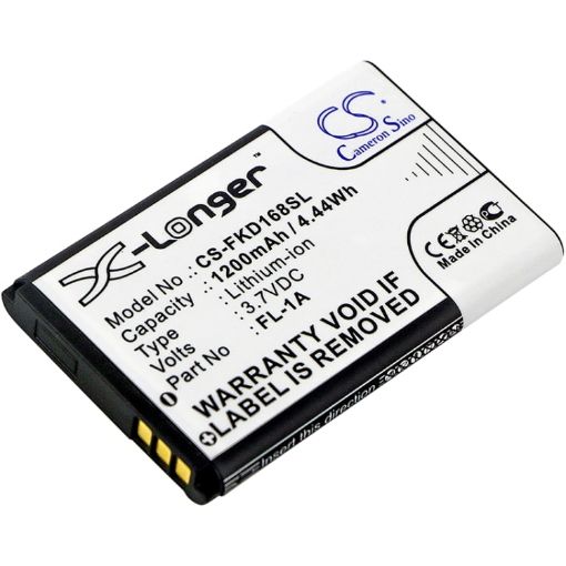 Fukuda FL-1A Battery Replacement for EK-168G EK-268G - 1
