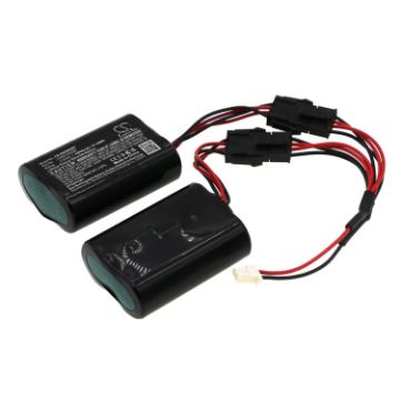 Battery Replacement Tyco 2XER18505M for Burg Siren PG9901 - 1