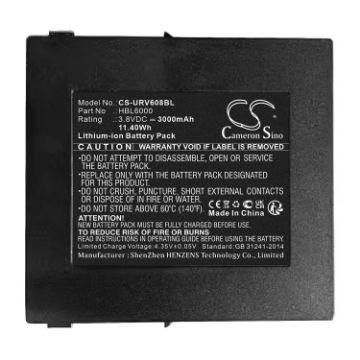 Urovo HBL6000 Battery Replacement for i6080 - 1