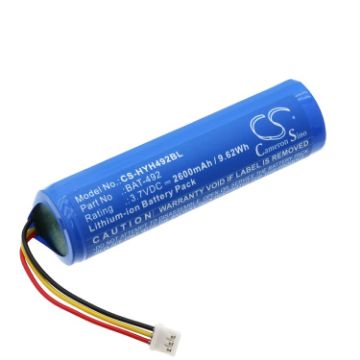 Honeywell 3008-4418-001 BAT-492 Battery Replacement for HH492 - 1