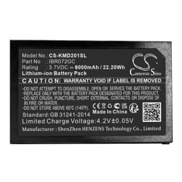 Battery Replacement Ies AD201-1 IBR072GC - 1