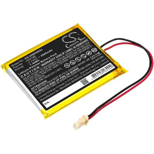 Uniden 634169 Battery Replacement for Guardian G955 UDR - 1