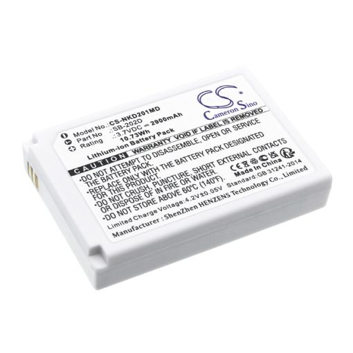 Nihon Kohden SB-202D Battery Replacement for CardioAir ECG-2010 - 1