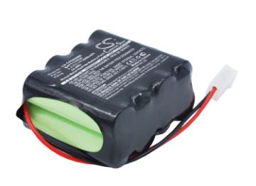 Colson Battery Replacement for ECG Cardiette AR600 - 1
