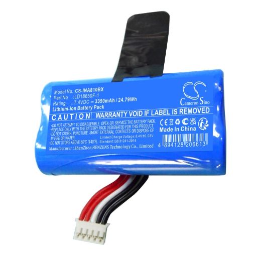Battery Replacement for Ingenico LD18650F-1 LD18650H-1 - 1