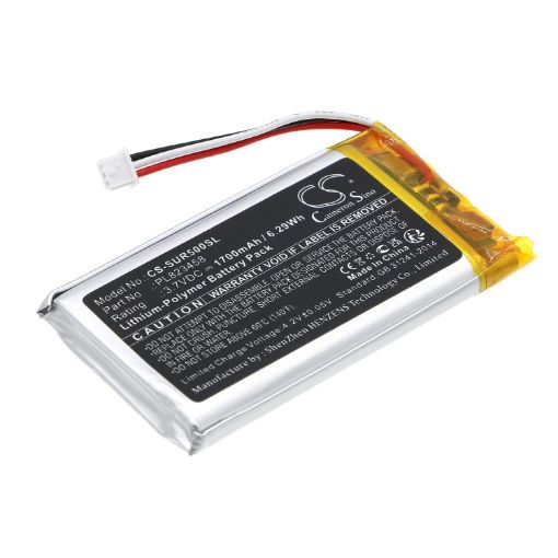 Battery Replacement Savant PL823458 for Remote Control 500 SUR-0500 - 1