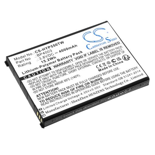 Hytera BP4003 Battery Replacement for PCN550 - 1