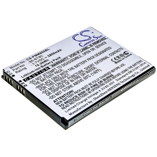 Replacement Battery for Point Mobile PM80 - 80-BTSC - 1