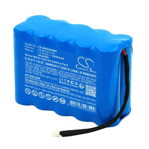 Nihon Kohden 6851 ECG Battery Replacement 10GNY0.5-AA - 1