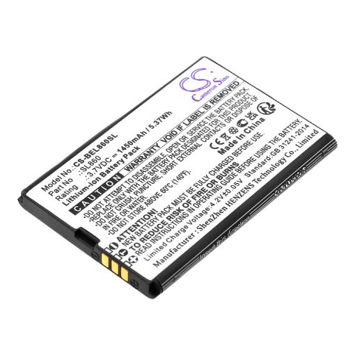 Battery Replacement for Bea-Fon SL860 Touch SL860_EU001B - 1