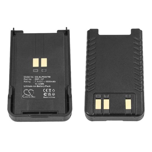 Replacement Alinco EBP-107 Battery for DJ-CRX6 CRX7 - 1