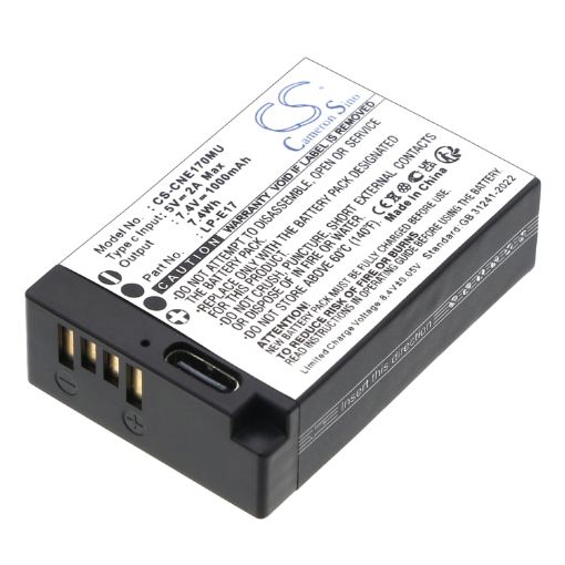 Canon LP-E17 Battery Replacement for EOS 200D 250D - 1