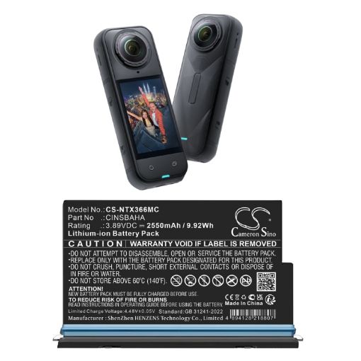 Insta360 One X5 Battery Replacement CINSBAHA - 1