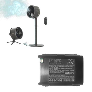 Replacement Battery for Shark FA200-2S2P FlexBreeze Fan - 1