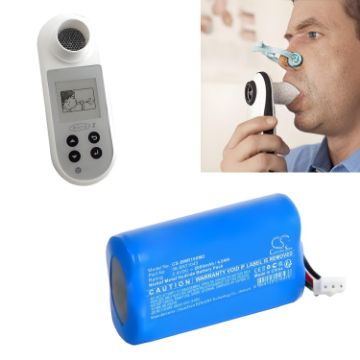 Replacement Battery Alaris 36-BAT1043 OM11861 for Spirometer - 1