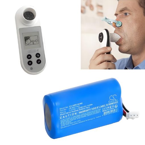 Replacement Battery Alaris 36-BAT1043 OM11861 for Spirometer - 1