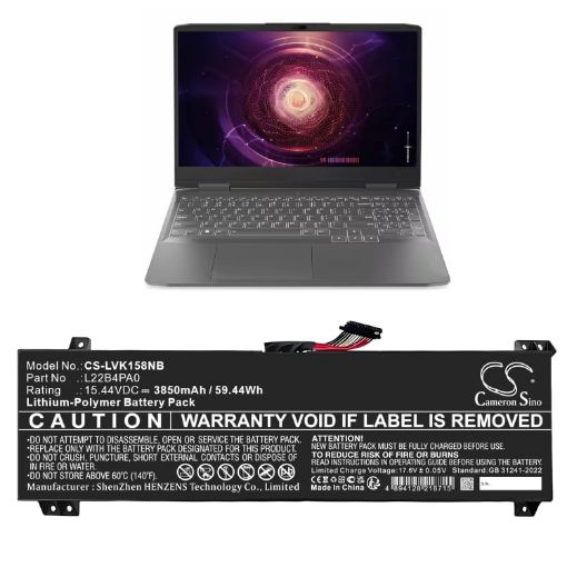 Lenovo Battery Replacement for LOQ 15APH8 Models 5B11K38526-5B11N45953 - 1