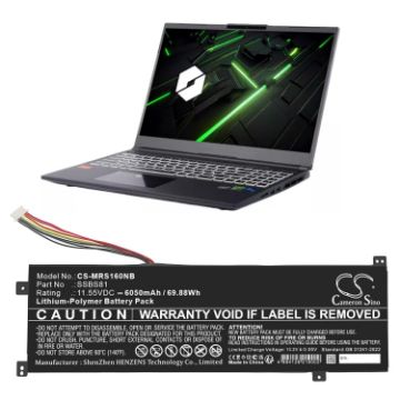 Replacement Battery for Mechrevo SSBS81 16 Pro 16HD-5BB6U 16HDS-7BB6U - 1
