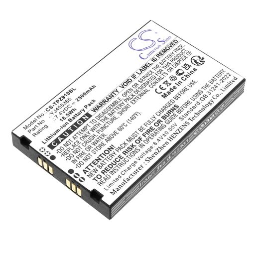 Replacement Battery YJ455385 for Topwise Z91 - 1