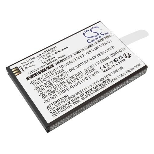 Battery Replacement 1ICP7/60/90 for Szzt KS8223 - 1