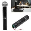 Battery Replacement Shure 95A48182 for MXW2X Handheld Microphone - 6