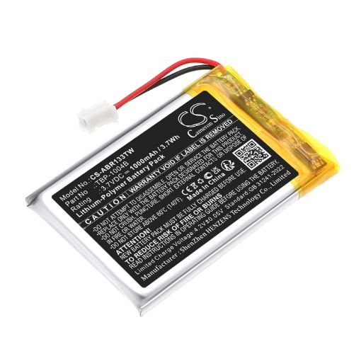 Replacement Battery Albrecht TBP-1004B for Bambini Reer 50133 - 1