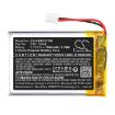 Replacement Battery Albrecht TBP-1004B for Bambini Reer 50133 - 3
