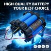Replacement Battery for Dirt Devil BD22052 Power Swerve Pet Vacuum - 8
