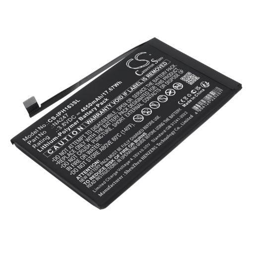 Replacement Battery for Apple A3082 A3289 NA247 - 1