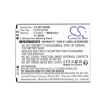 Replacement Battery Idata CLP745368 SF01 for T3 X2P - 5