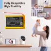 Replacement Battery for Hellobaby HB40 HB6250 Monitor - 6