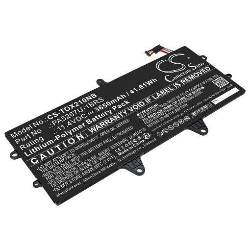 Battery Replacement Toshiba PA5267U-1BRS for Portege X20W-D - 1