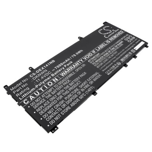 Dell 0DKNWN Battery Replacement for Alienware X14 R1/R2 - 1